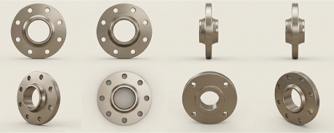 Monel Flanges supplied by Metal-Link Steel and Alloys